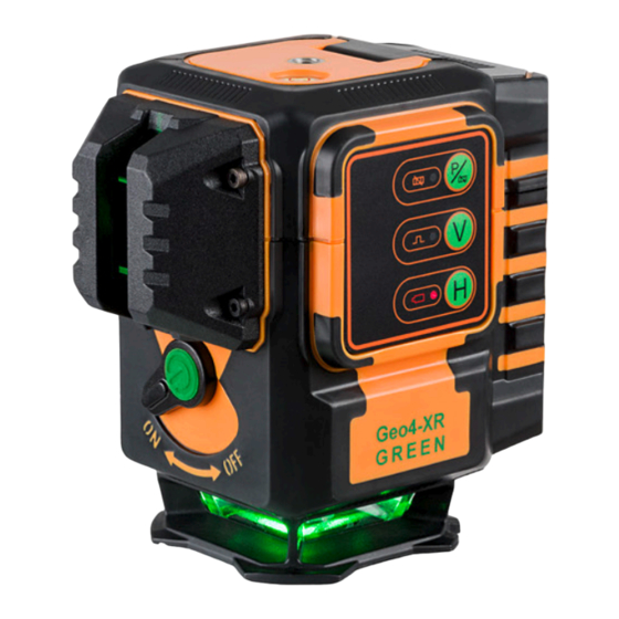 geo-FENNEL Geo4-XR GREEN User Manual