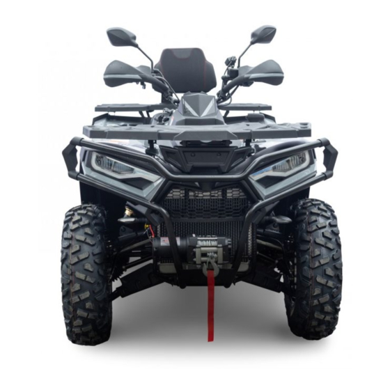 ASP LINHAI 650L 4x4 ProMax Owner's/Operator's Manual