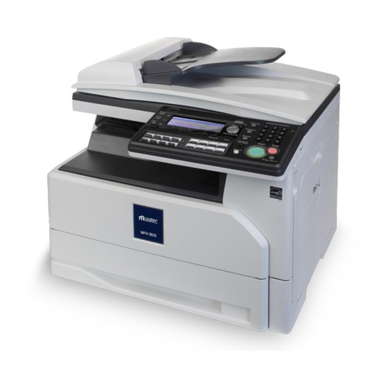 Muratec MFX-3510 User Manual