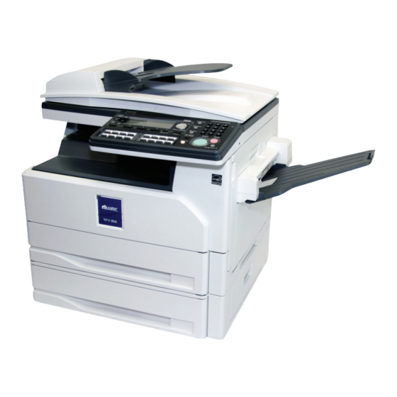 Muratec MFX-3510 Printer Manual