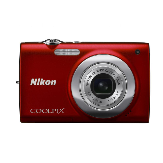 Nikon Coolpix S2500 User Manual