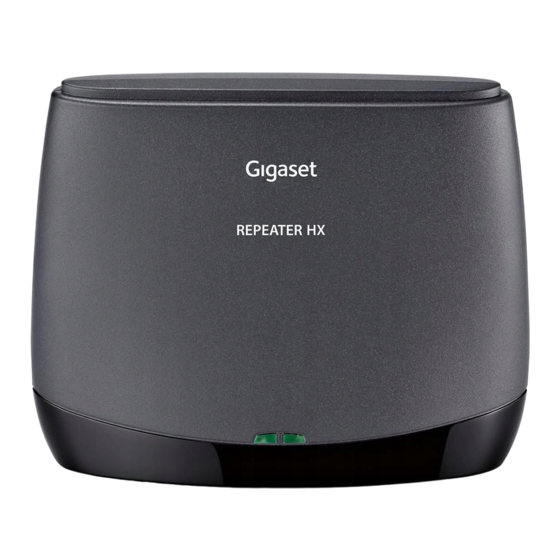 Gigaset HX Manual