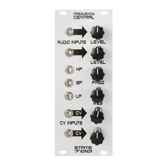 Frequency Central State 700 Build Documentation
