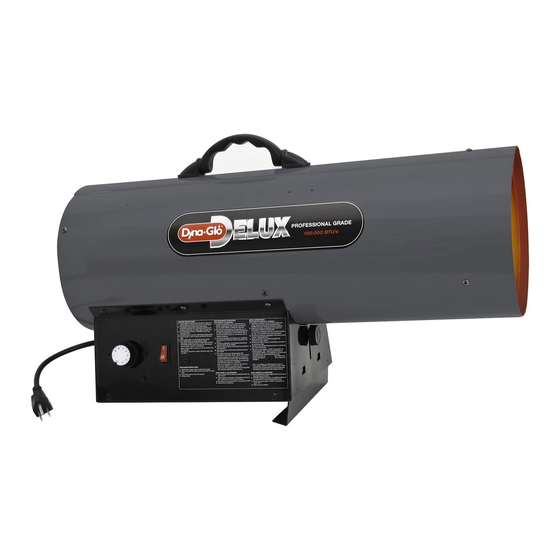 Dyna-Glo Delux RMC-FA150NGDGD Operating Instructions & Parts Manual