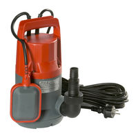 salmson PRIMA DRAIN Installation And Starting Instructions