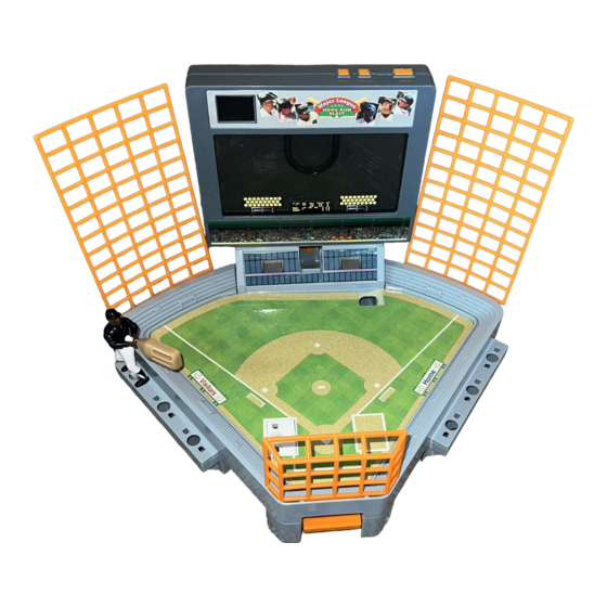 Tiger Electronics Major League HOME RUN BLAST Instruction Manual
