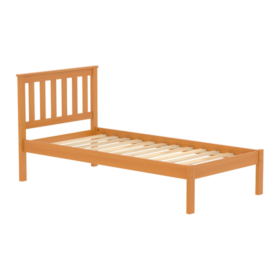 Birlea DENVER 3' BED PINE Assembly Instructions