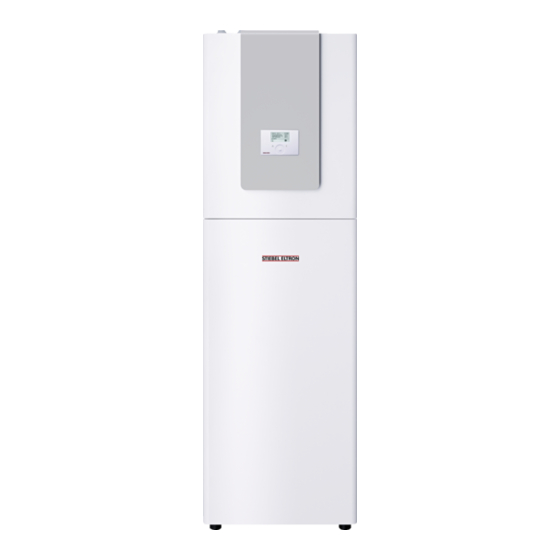 STIEBEL ELTRON WPE-I 04 HW 230 GB Premium Administrator's Manual For Operation And Installation