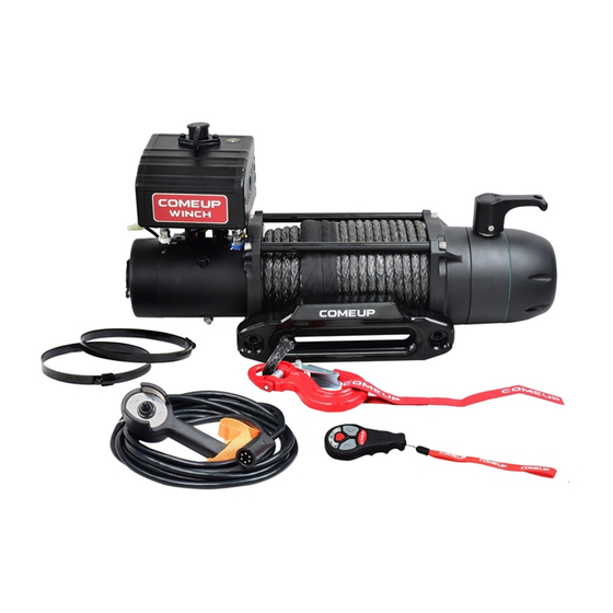 Comeup Winch Seal Gen2 12.5 Manual
