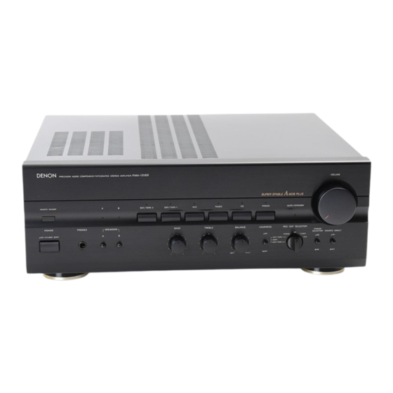 Denon PMA-1315R Service Manual