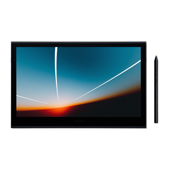 Wacom Movink DTH135 Important Product Information