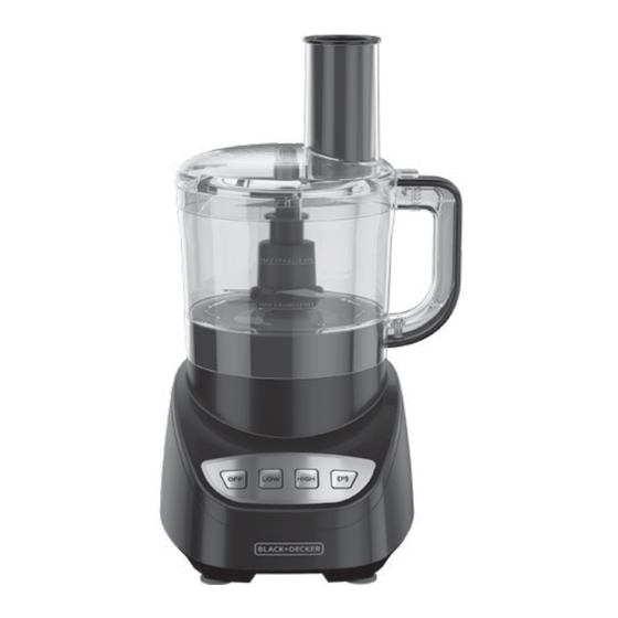 Black & Decker Home CBG100W Easy Touch Use And Care Book