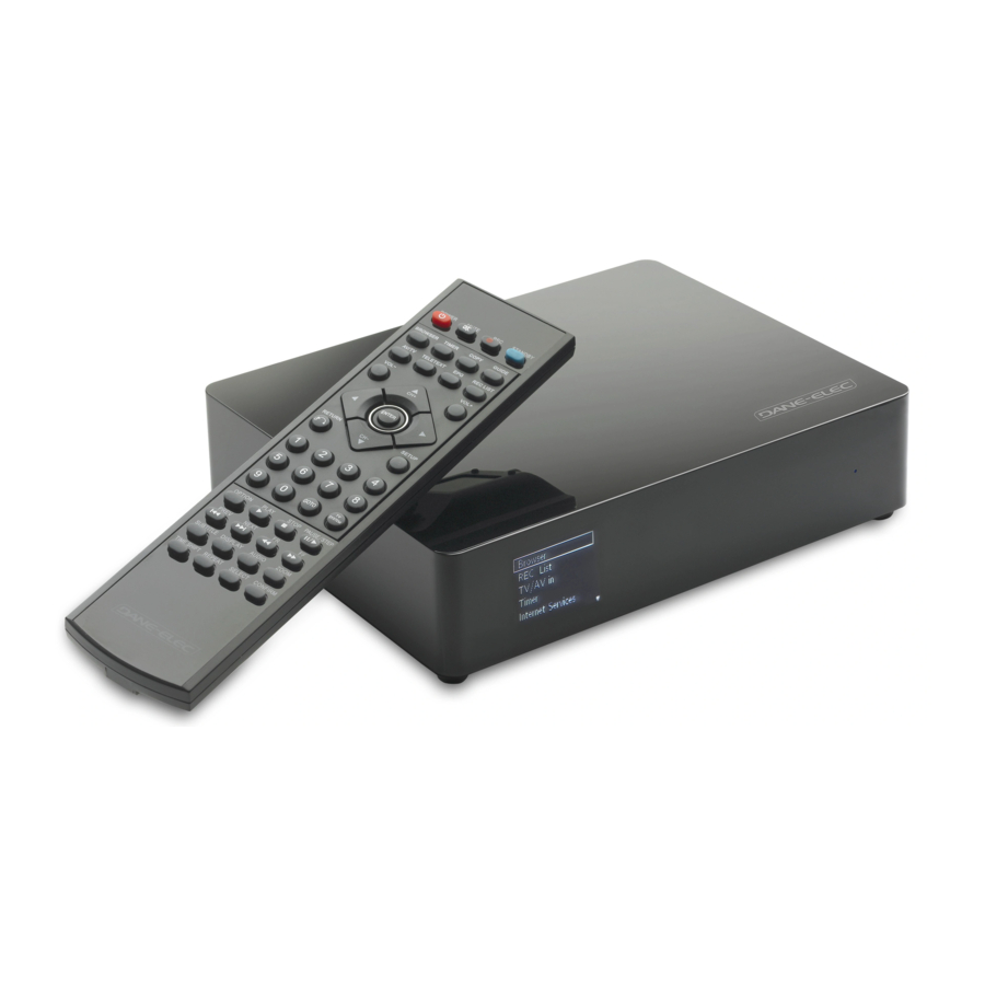 DANE-ELEC SO WORLD TV User Manual