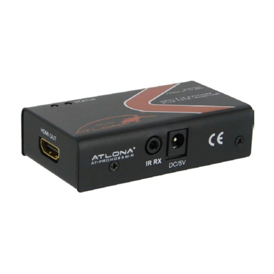 Atlona AT-PROHD44M-SR User Manual