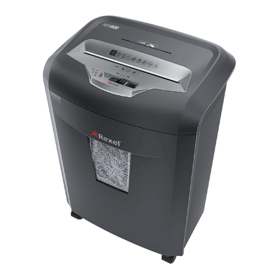 Rexel REM 820 Instruction Manual