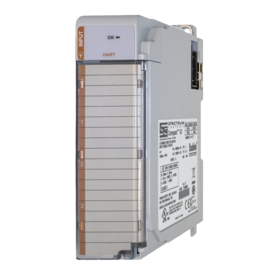 Spectrum Controls 1769sc-IF4IH User Manual
