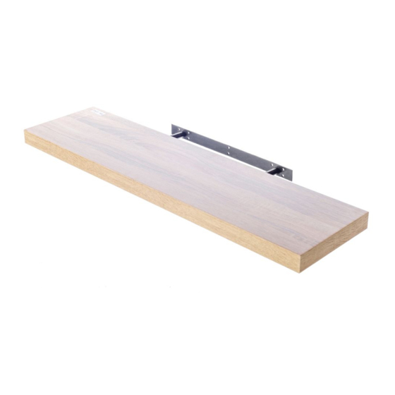 Mocka Floating Shelf Assembly Instructions