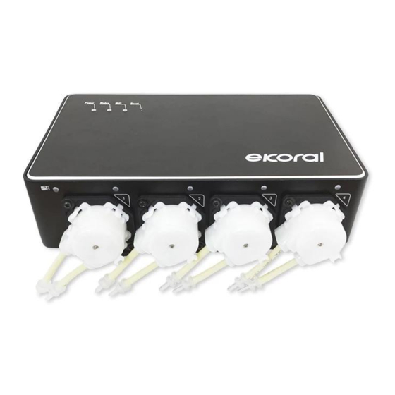 eKoral eK Doser Manuals