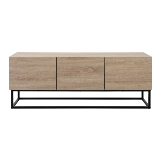 Mocka Vigo Entertainment Unit Assembly Instructions Manual