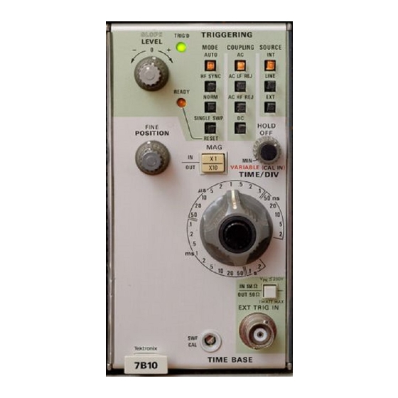 Tektronix 71310 Instruction Manual