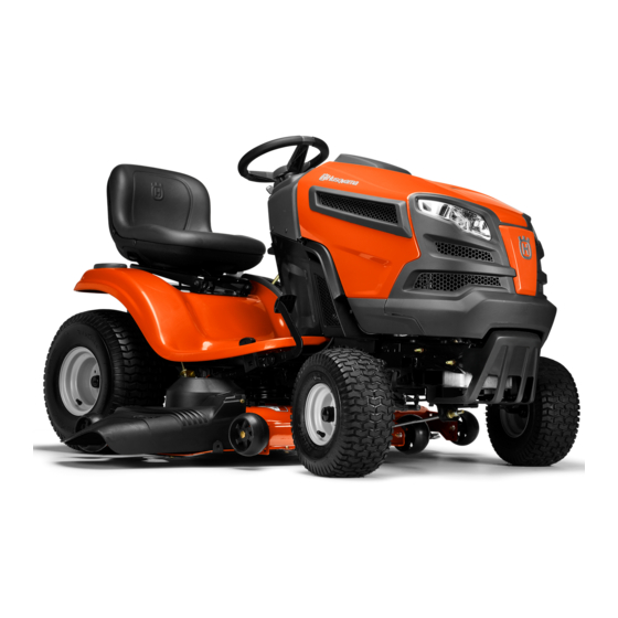 Husqvarna YTH21548 Riding Lawn Mower Manuals