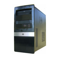 HP dx2390 - Microtower PC Quick Start Manual