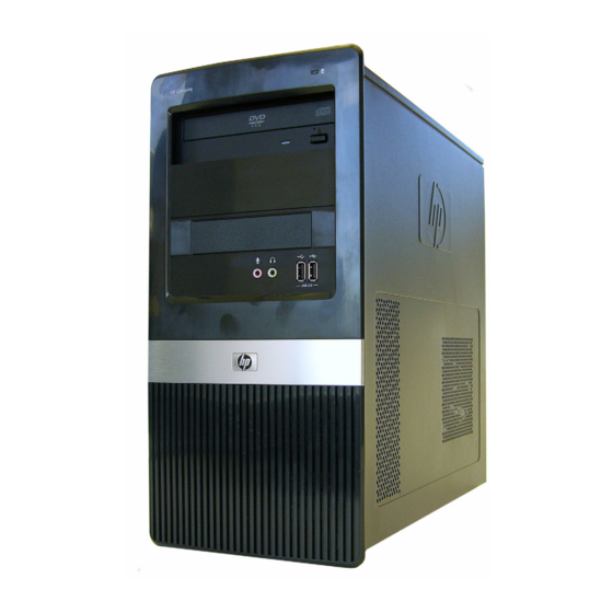 HP Compaq dx2400 Quick Start Manual