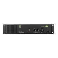 syncrotek NOX AUDIO PA240 Owner's Manual