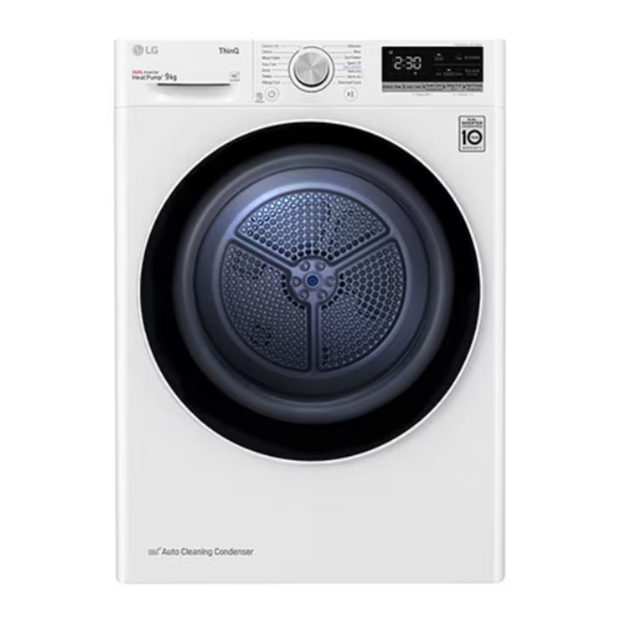 LG FDC309W Owner's Manual