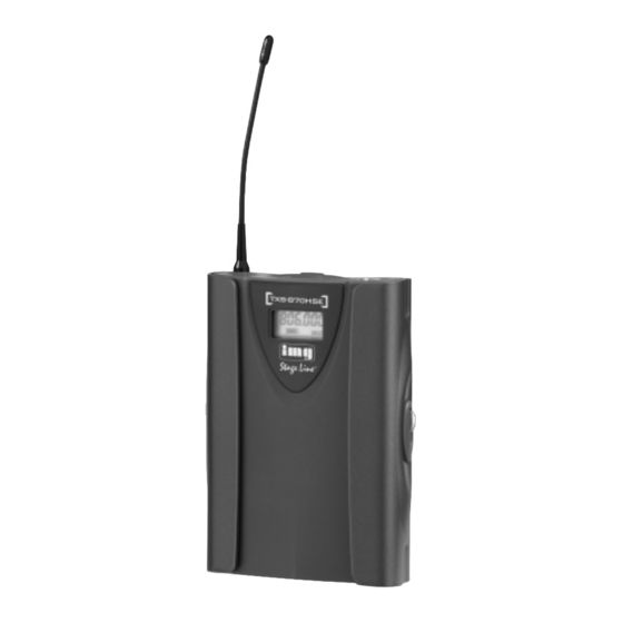IMG STAGELINE TXS-870HSE Instruction Manual