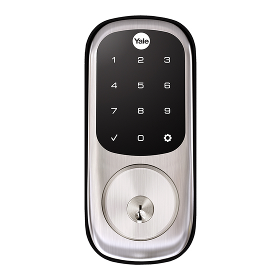 Assa Abloy Yale real Living Assure Lock YRD226 Installation And Programming Instructions