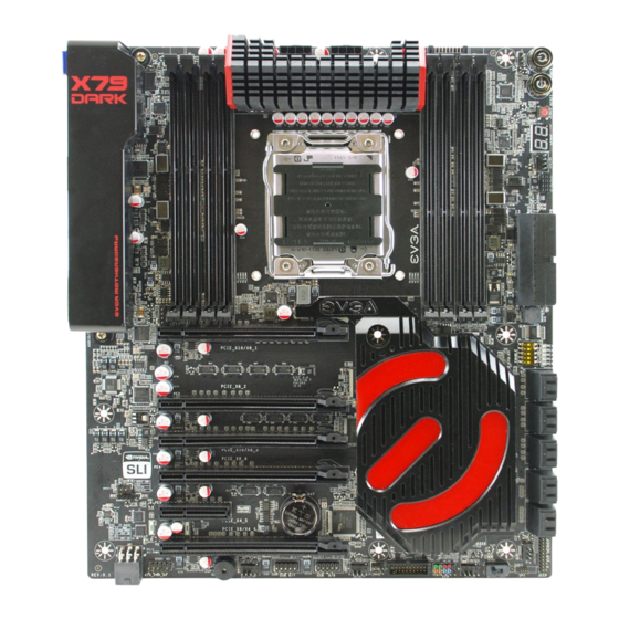 Evga EVGA X79 DARK Manuals