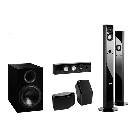 Crystal Acoustics TX-8SUB Owner's Manual