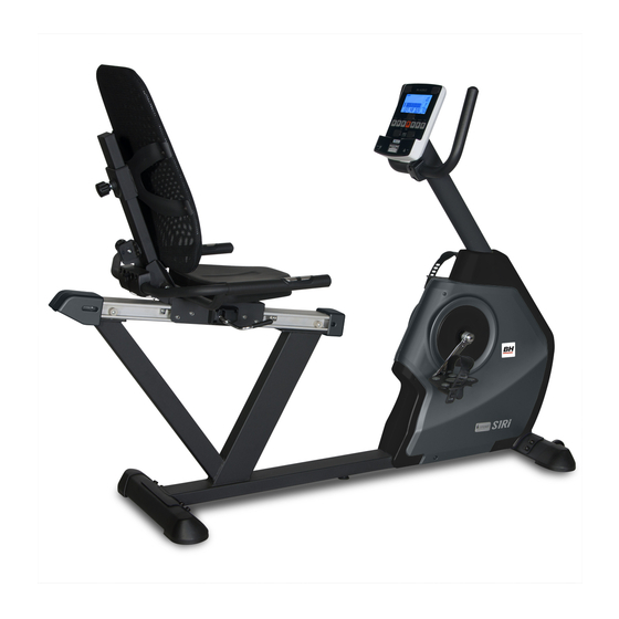 BH FITNESS S1Ri Owner's Manual