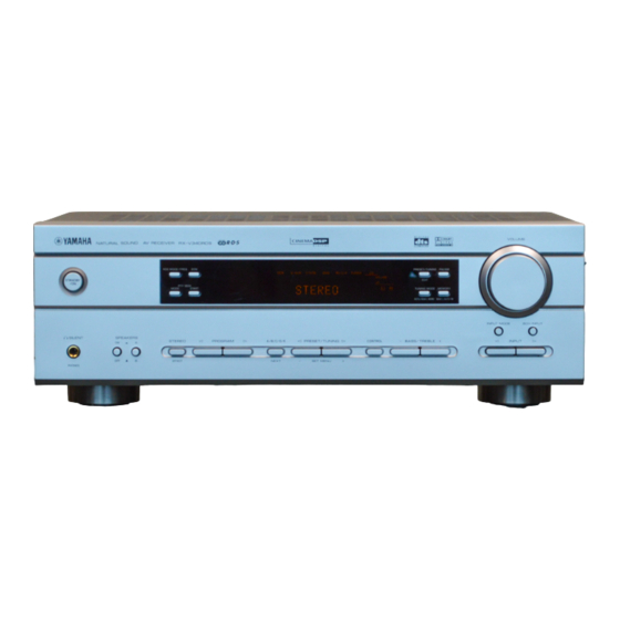 Yamaha HTR-5630 Service Manual