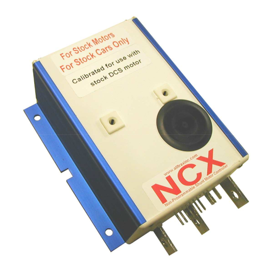 Alltrax NCX Manual
