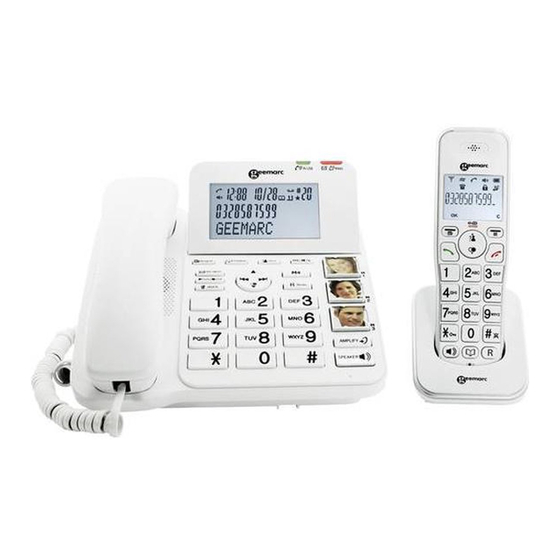 Geemarc Amplidect Combi-Photo 295 Quick User Manual