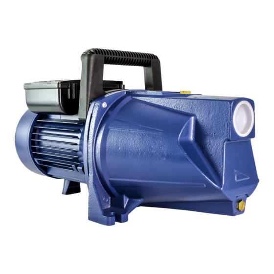 Elpumps JPV 800 Operating Instructions Manual