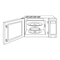 Microwave Oven Panasonic NN-G463WF Operating Instructions Manual