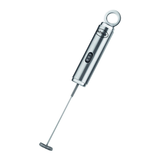 RÖSLE Dual Speed Manual