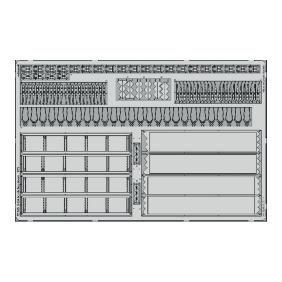 Eduard B-2A bomb bay doors Quick Start Manual
