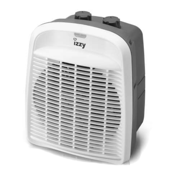 User Manuals: izzy F-20 Fan Heater