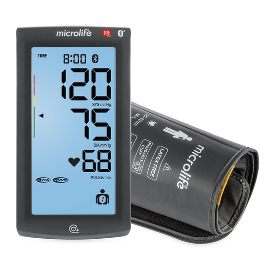 Microlife BP A7 Touch BT Manual