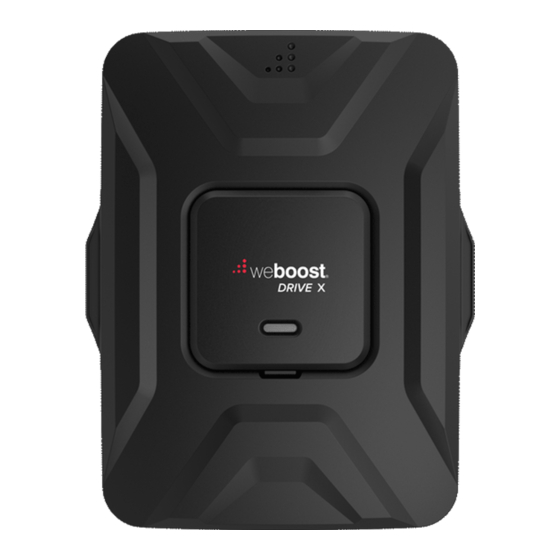 Wilson Electronics weboost Drive X Installation Manual