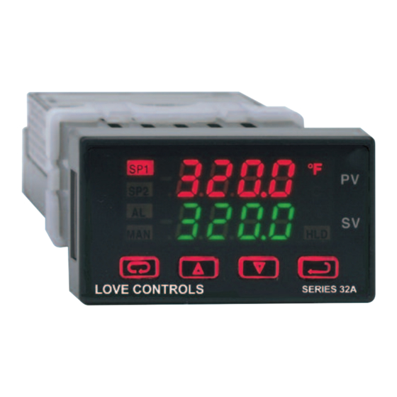 Dwyer Instruments LOVE CONTROLS 32A Series Manuals