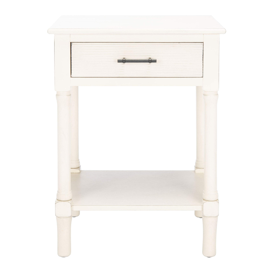 Safavieh Furniture Ryder ACC5713 Quick Start Manual