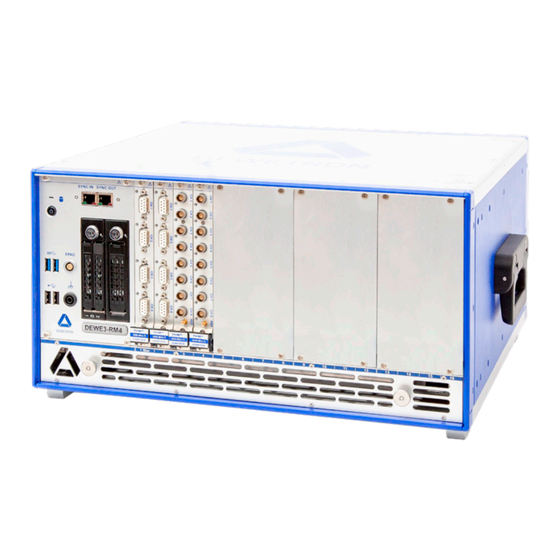 Dewetron DEWE3-RM Series Technical Reference