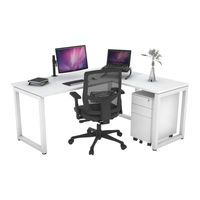 Jason.l Quadro Loop L-Shaped Desk Assembly Instructions Manual