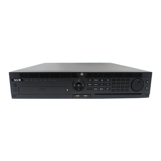 Techpro Prime NVR-PR64 Manuals