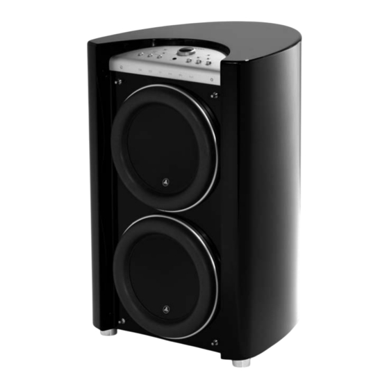 JL Audio Gotham g213 Owner's Manual